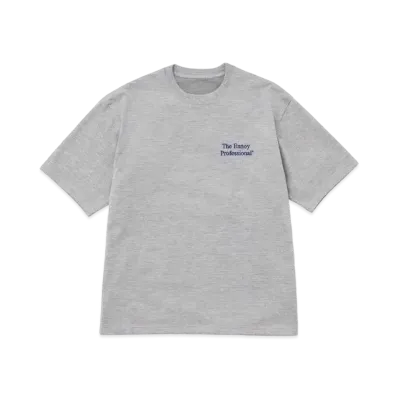 ENNOY 21SS Logo Tee "Grey/Navy" SS21BRENCT02NTL