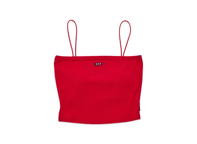 GOD SELECTION XXX Women's Mini Box Logo Built-in Pad Bra Top GXL-S26-CS-09 "Red"