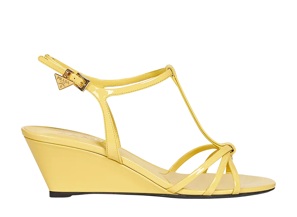 PRADA Women's Sandals "Yellow"