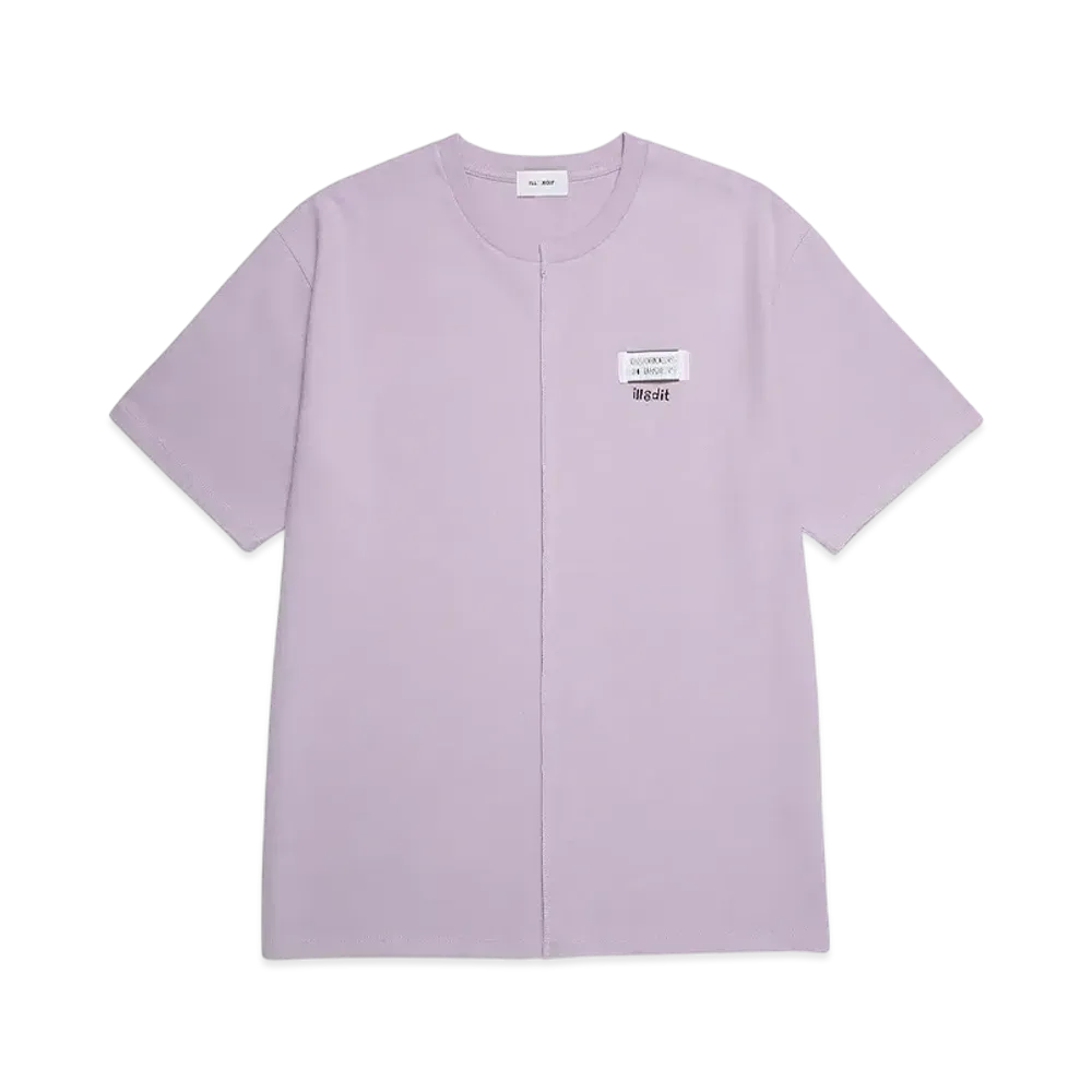 ILLEDIT Half Cutting T-Shirt "Lavender"