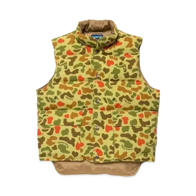 HUMAN MADE DOWN VEST "Beige"