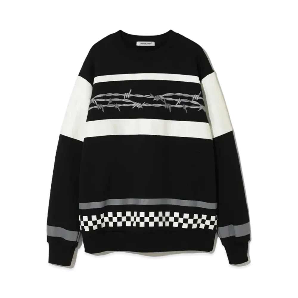 UNDERCOVER Cotton Fleece Pullover "Black"