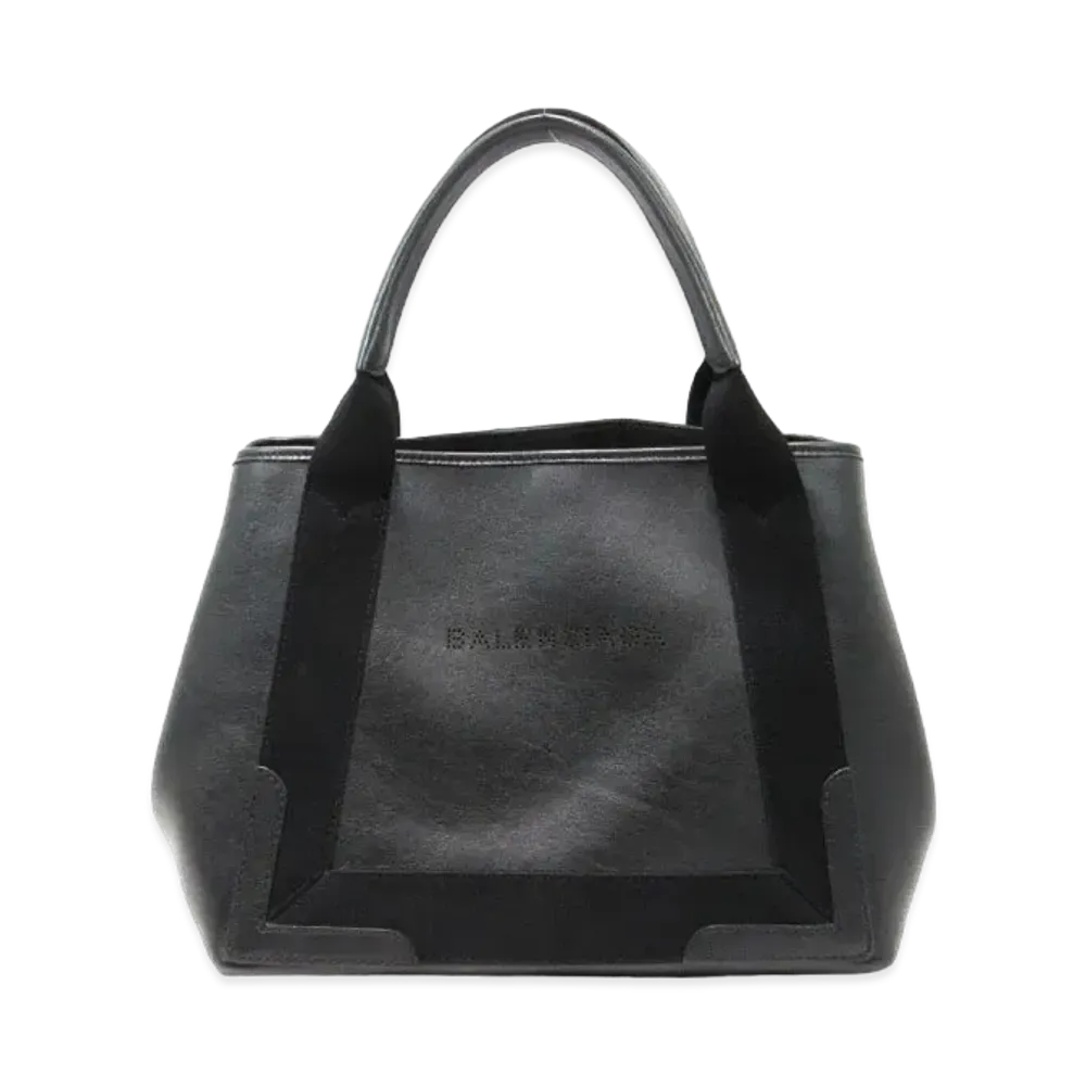 BALENCIAGA Cabas S Tote Handbag "Black"