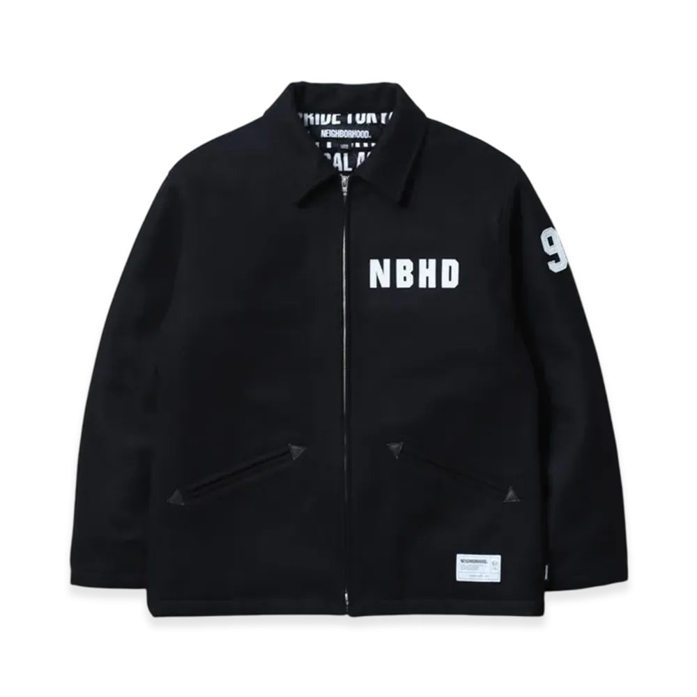 NEIGHBORHOOD Melton Jacket "Black"
