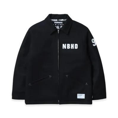 NEIGHBORHOOD Melton Jacket "Black"