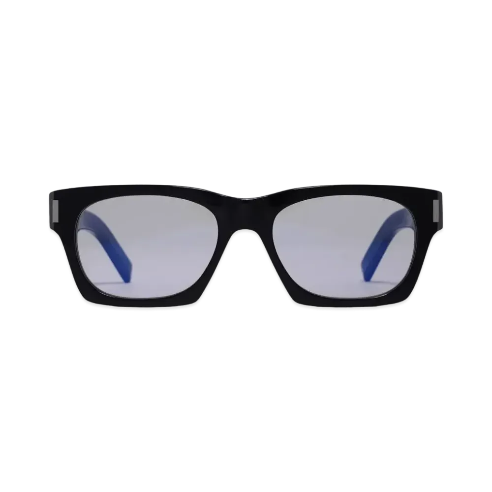 SAINT LAURENT SL 402-013 Front: "BLACK" Temple: "BLACK" Lens: Gray
