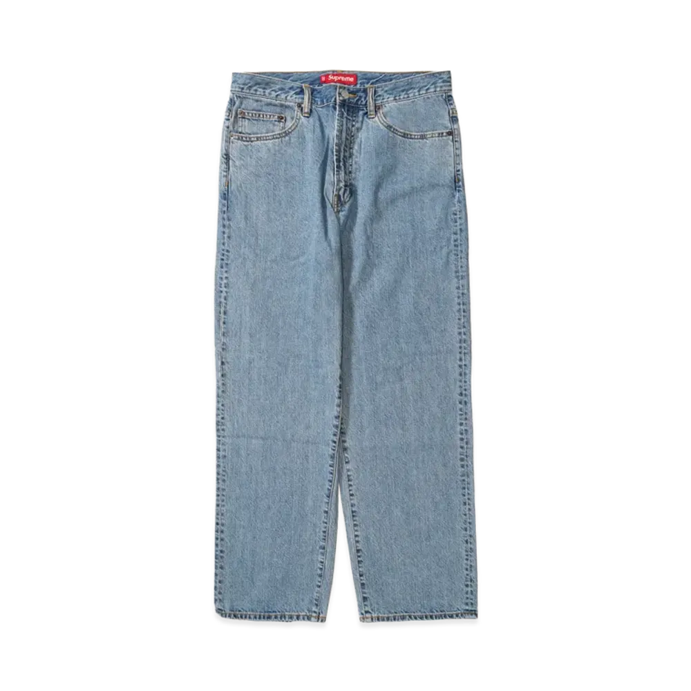 Supreme Baggy Jean (25FW) "Washed Indigo"