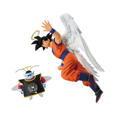 BANDAI "Ichiban Kuji" -Dragon Ball Duel to the Future- Last One Prize Son Goku (With King Kai) MASTERLISE