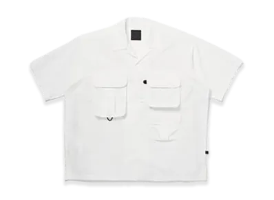 DAIWA PIER39 Tech Multi Tool Pocket Shirt S/S Solid "White"