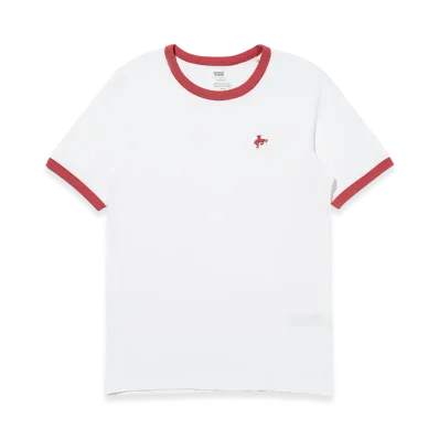 Levi's Retroemb Ringer T-shirt "White"