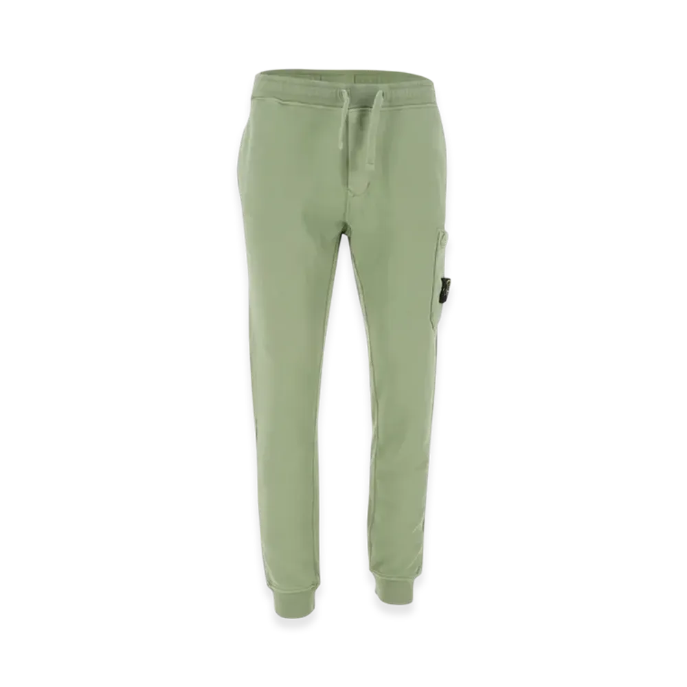 Stone Island 64551 Cotton Fleece Cargo Pants - 23SS "Sage Green"
