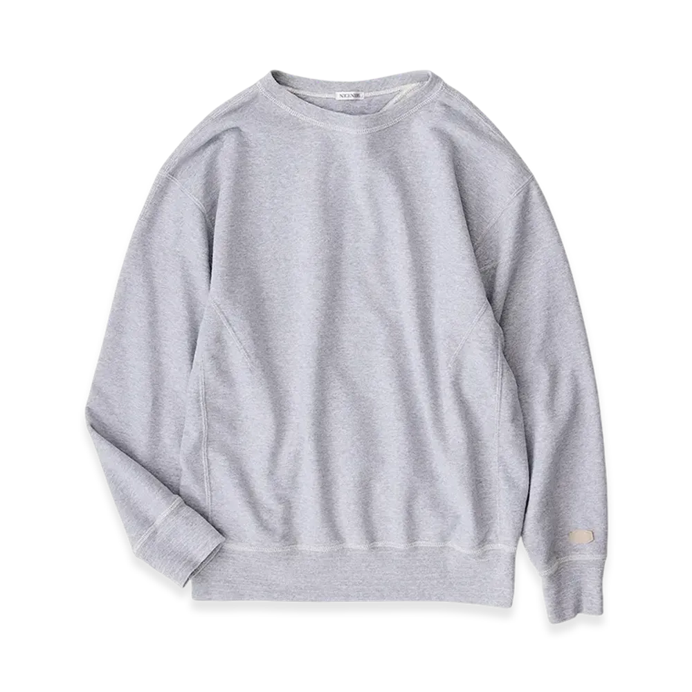 NICENESS Skid Sweatshirt Pullover - Cotton Silk "Heather Gray"