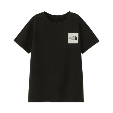 The North Face S/S Small Square Logo Tee Kids "Black"