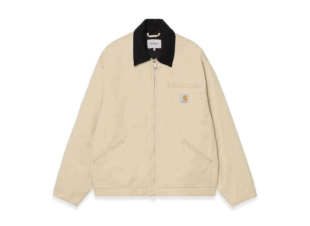 Carhartt WIP OG Detroit Jacket "Barchan/Black(Rinsed)"