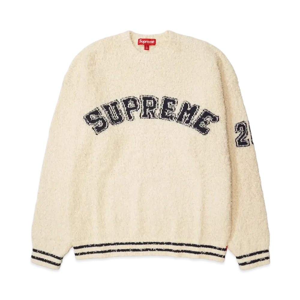 Supreme Textured Arc Sweater "Cream"