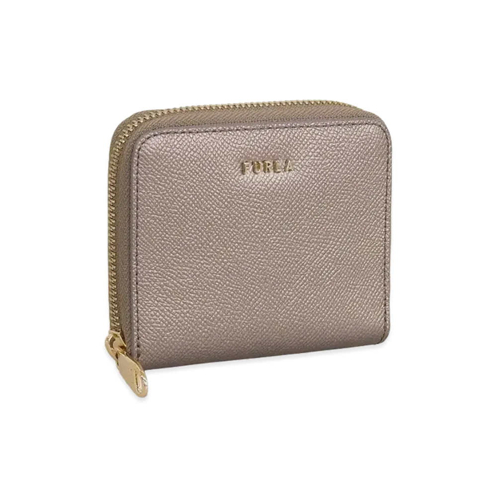 FURLA Classic S Zip Around Wallet "Beige"