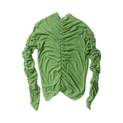 atmos pink Gathered Turtleneck TX "Green"