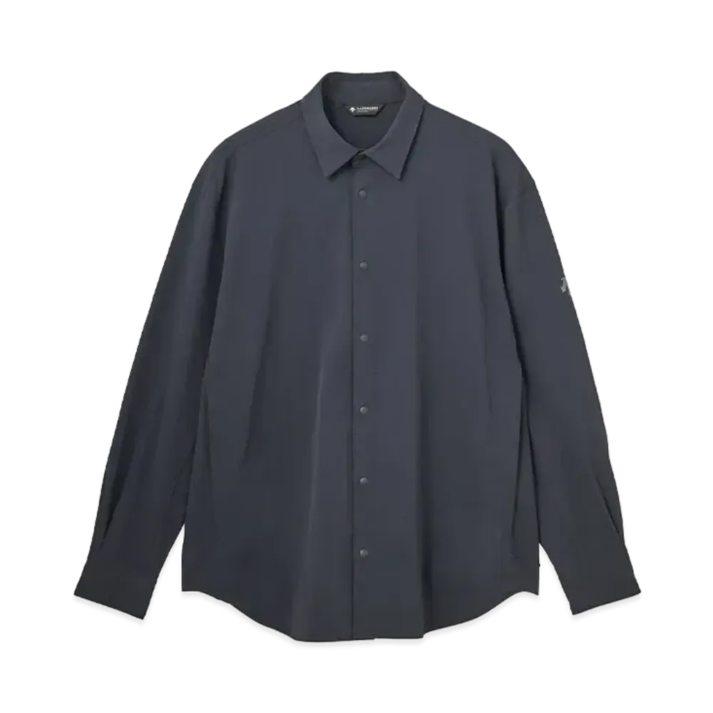 DESCENTE ALLTERRAIN 81 Tech L/S Shirt "Black Navy"