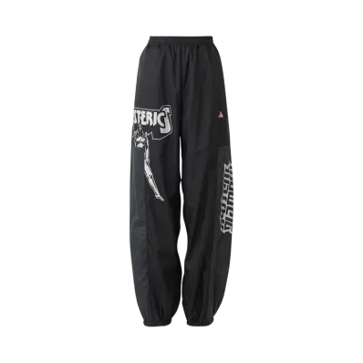 HYSTERIC GLAMOUR Women's Sheer Nylon Pants "Black"