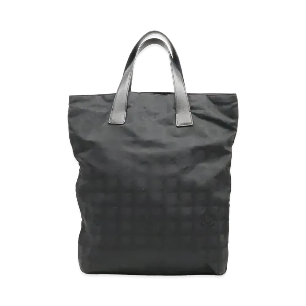CHANEL New Travel Line Tote Bag "Black"