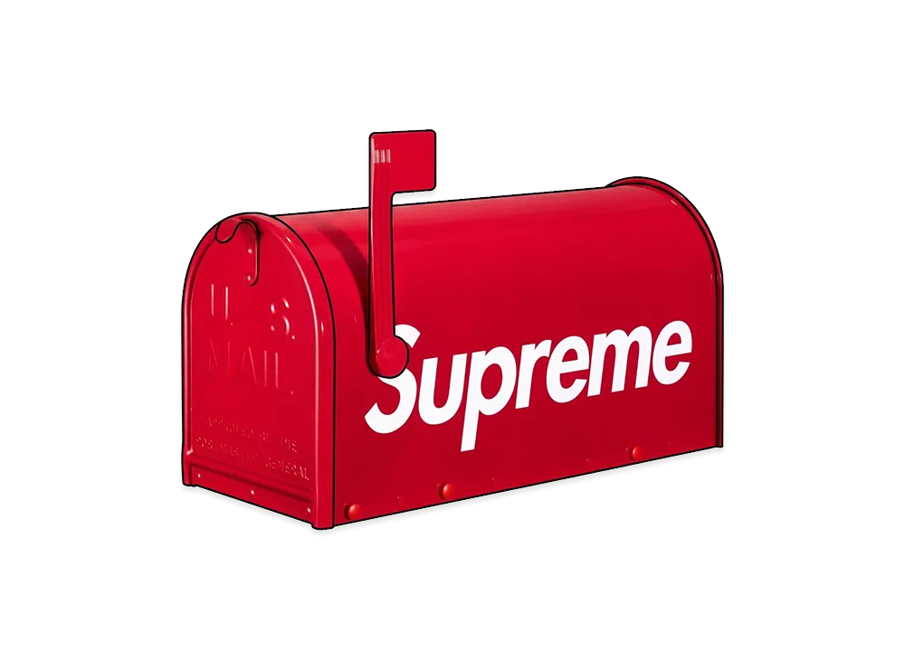 Supreme x Gaines Mailbox "Red"