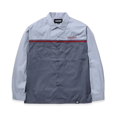 NEIGHBORHOOD Bicolor Work Shirt LS "Gray"