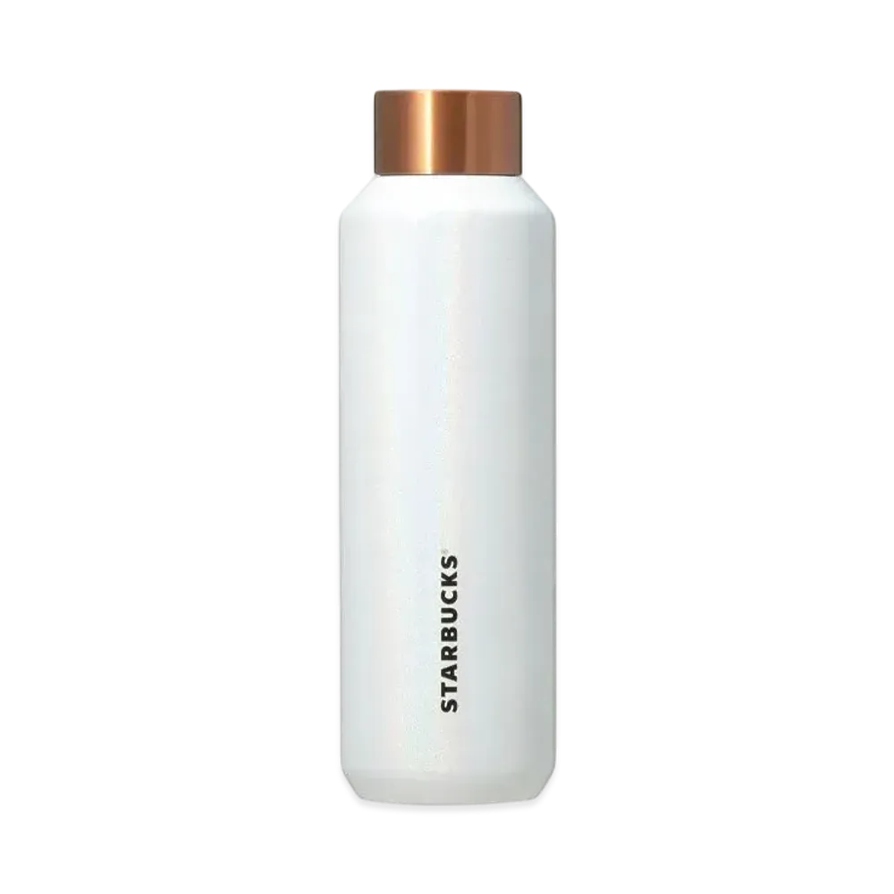 STARBUCKS Holidays 2024 Stainless Steel Bottle 591ml "Pearl White"