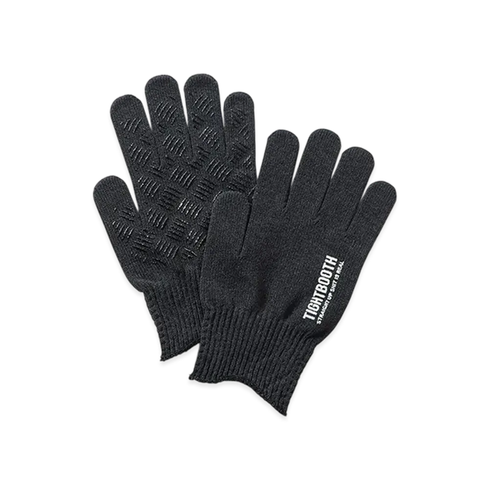 TIGHTBOOTH Logo Glove "Black"