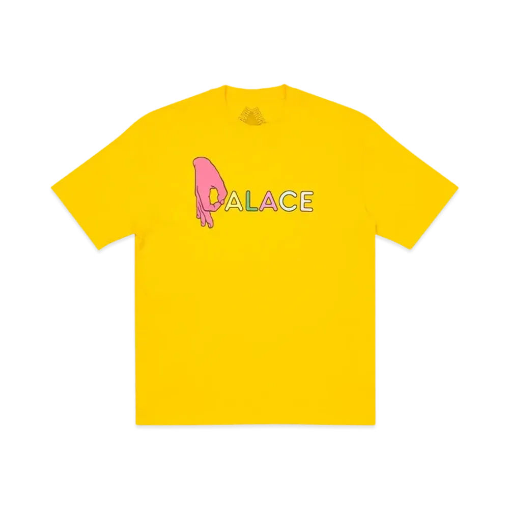 PALACE A-OK T-Shirt "Yellow"