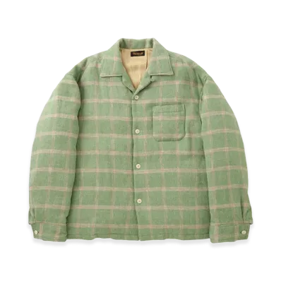 visvim Keesey Check Down JKT "LT.Green"