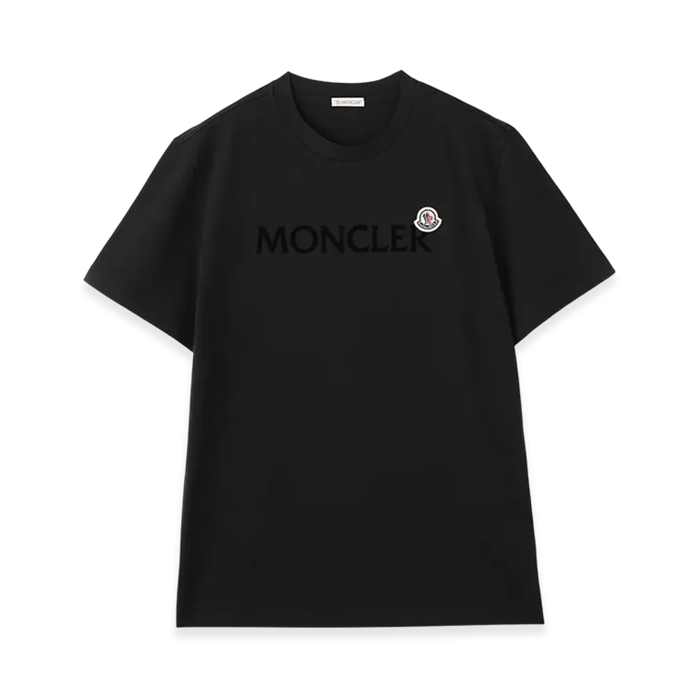 MONCLER Mens S/S Crewneck Tee (25FW) "Black"