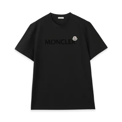 MONCLER Mens S/S Crewneck Tee (25FW) "Black"