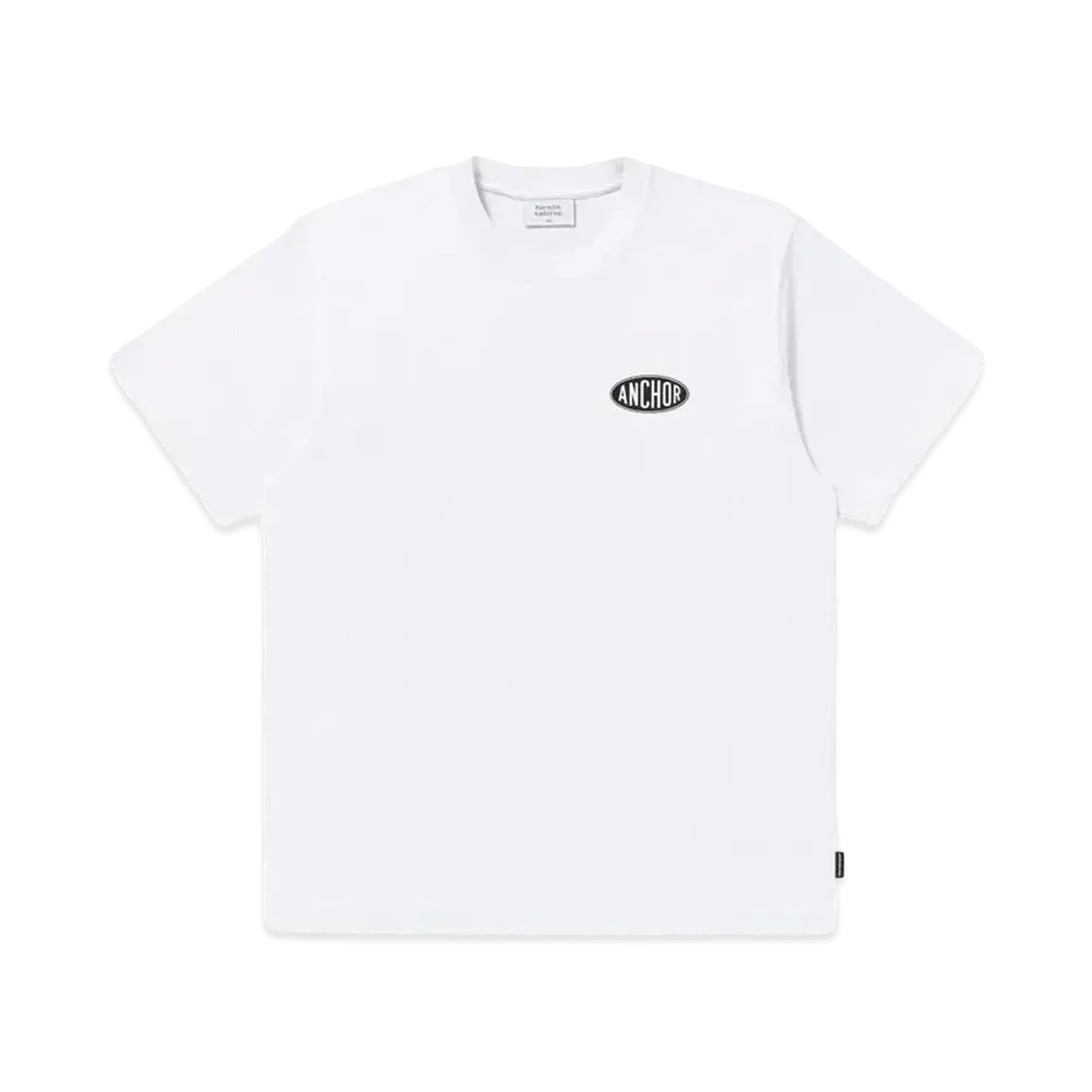 Mercedes Anchor Inc. Oval Logo Tee "White"