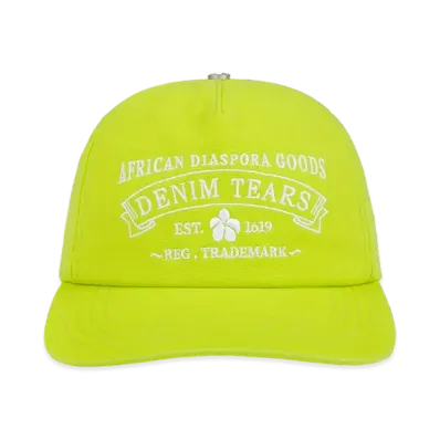 DENIM TEARS ADG Cap "Lime"