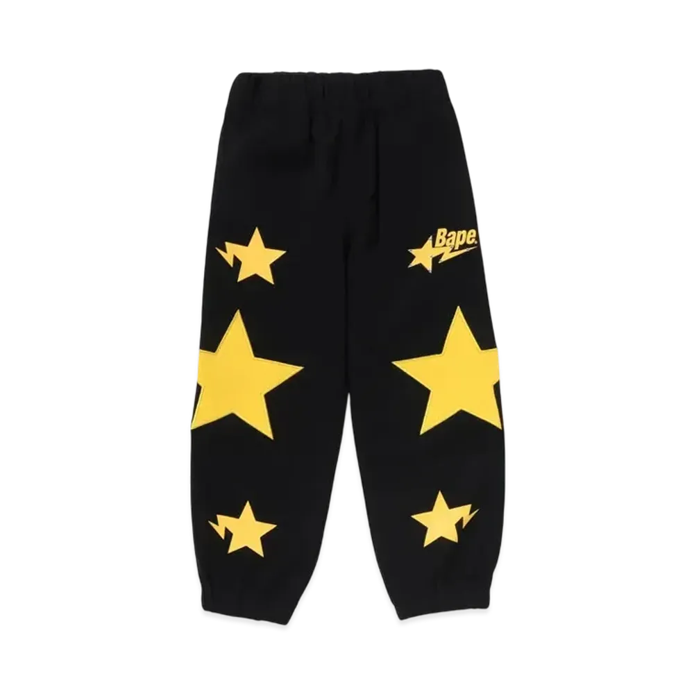 A BATHING APE STA Sweat Pants "Black"
