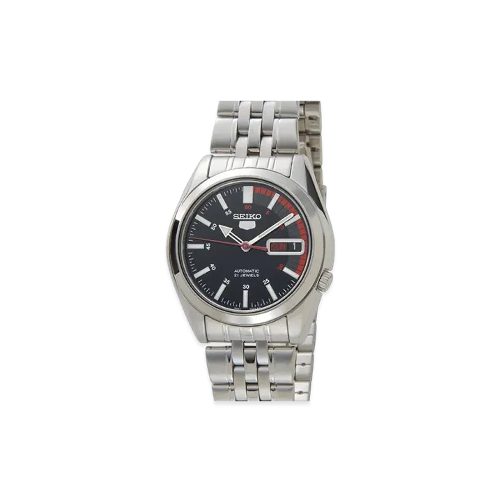 SEIKO Five Automatic Black Watch "Black"