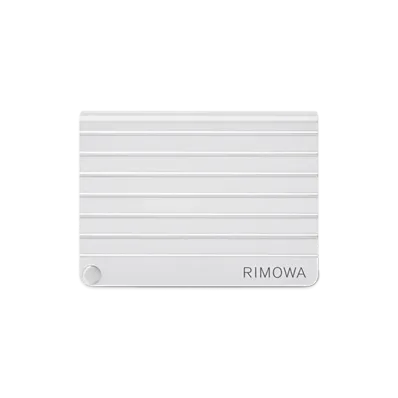 RIMOWA Original Small Goods - Aluminium Card Holder "Silver"