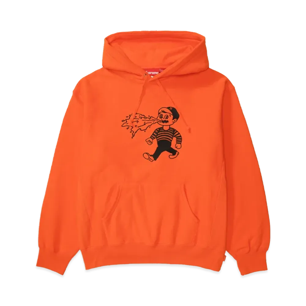Supreme x Homerun Hooded Sweatshirt "Orange"