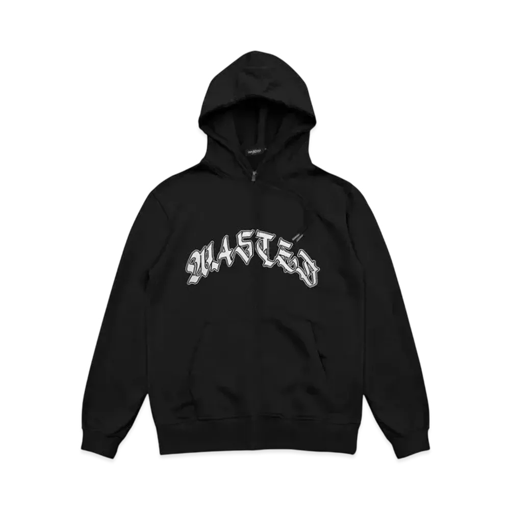 WASTED PARIS Lethal Zip Hoodie "Black"
