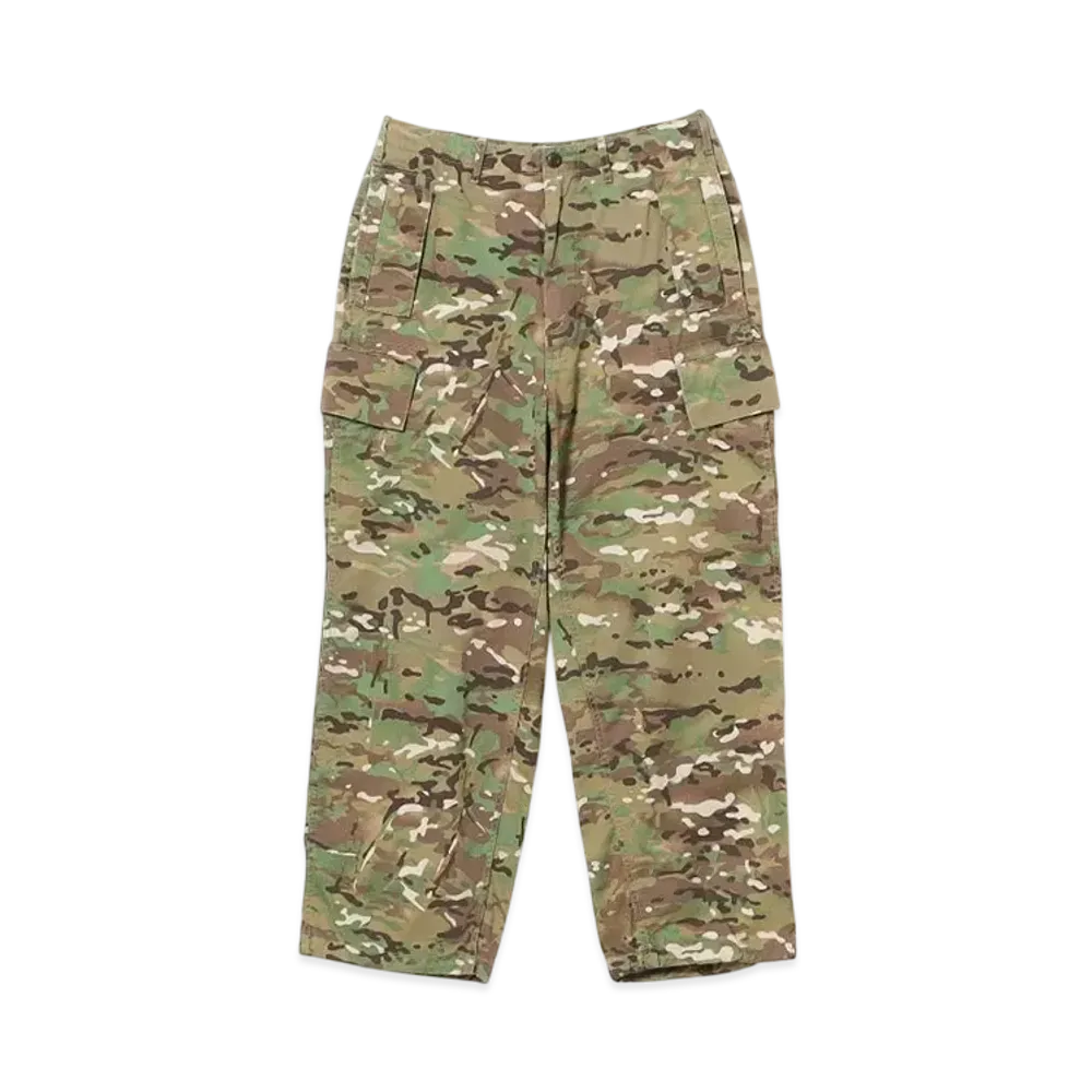 BEAMS Camo Cargo Pants "OliveCamo"