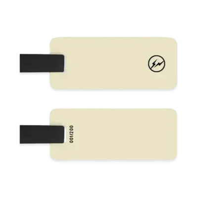 FRAGMENT CUSTOM DOUBLE SIDED Luggage Tag "Almond"