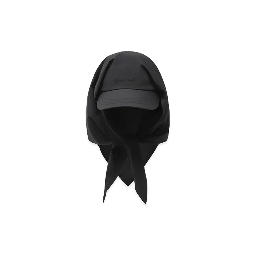snow peak Scarf Cap "Black"