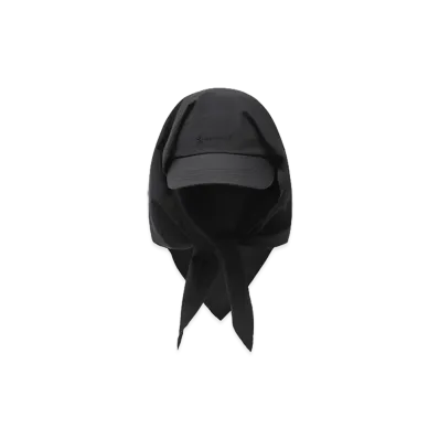 snow peak Scarf Cap "Black"