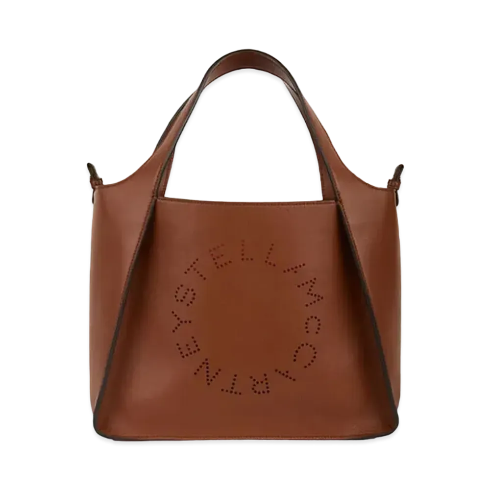 Stella McCartney Stella Logo Crossbody Bag "Cinnamon"