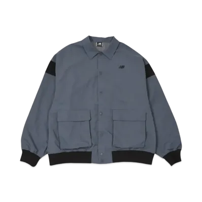 New Balance MET24 Varsity Jacket "Graphite"