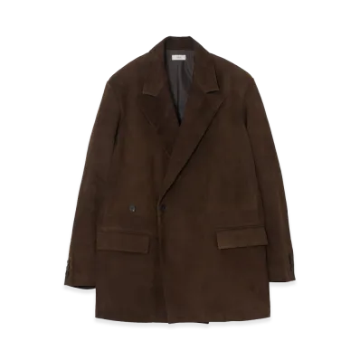 YOKE Goat Suede Jacket "Brown"