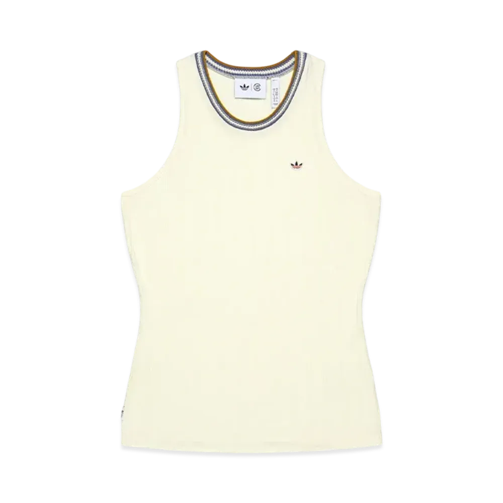 adidas x CLOT Knit Collar Tank "Ivory"