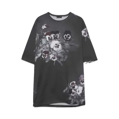 LAD MUSICIAN 50/2 T-CLOTH PANSY S/BIG T "GRAY"