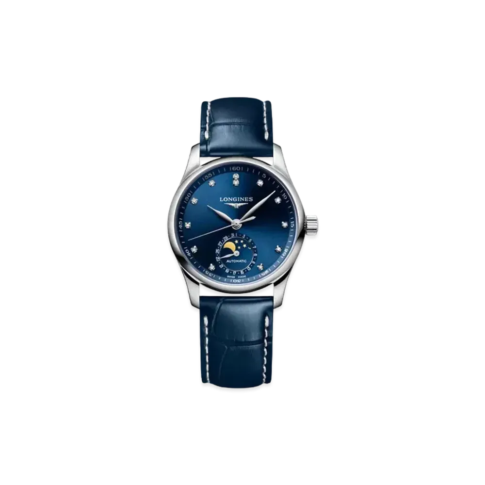 Longines Master Collection 34.00mm "Blue Sun Ray/Stainless Steel/Blue" L2.409.4.97.0