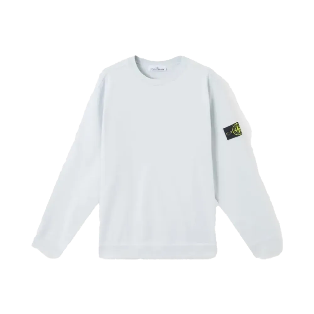 Stone Island Heavy Cotton Jersey "Sky Blue"